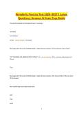Wonderlic Practice Test 2026&ndash;2027 Latest Questions&comma; Answers & Exam Prep Guide