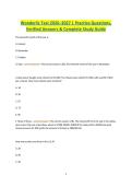 Wonderlic Test 2026&ndash;2027 Practice Questions&comma; Verified Answers & Complete Study Guide