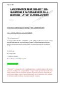 LARE Exam Prep 2026-2027 &vert; 250&plus; Practice Questions & Rationales for All 4 Sections &vert; CLARB Blueprint