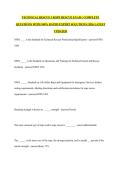 TECHNICAL RESCUE I ROPE RESCUE EXAM &vert; COMPLETE QUESTIONS WITH 100&percnt; RATED EXPERT SOLUTIONS &vert;2026 LATEST UPDATED