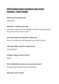NTN Fireteam Exam Questions and Correct Answers&vert; Latest Update