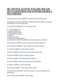 BIL 150 FINAL EXAM BY MALLERY 2026 AND&NewLine;2027 123 QUESTIONS AND ANSWERS GRADED A&NewLine;PLUS EDITION&period;