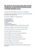 BIL 150 FINAL EXAM MALLERY 2026 AND 2027&NewLine;COMPLETE 123 QUESTIONS WITH DETAILED&NewLine;ANSWERS GRADED A PLUS&period;
