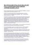 BIL 150 MALLERY FINAL EXAM 2026 AND 2027&NewLine;FULL 123 QUESTIONS WITH VERIFIED&NewLine;ANSWERS GRADED A PLUS&period;