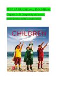 Test Bank for Children&comma; 15th Edition by John Santrock&comma; Jennifer Lansford and Kirby Deater-Deckard &vert; All Chapters 1&ndash;16 Complete &vert; Verified Questions & Answers &vert; 2025&sol;2026 Updated &vert; A&plus; Grade