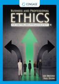 Test Bank and Text Book For Business and Professional Ethics for Directors&comma; Executives & Accountants&comma; 9th edition by Leonard J&period; Brooks and Paul Dunn