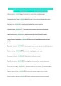 ATI LPN Comprehensive Predictor Exam 3 Review questions & actual&NewLine;ANSWERS &vert;VERIFIED ANSWERS 2026 2027 updates