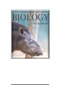 Biology&colon; The Essentials&comma; 4th Edition &vert; Mari&euml;lle Hoefnagels&semi; Comprehensive Test Bank &vert; Complete Chapter-Wise Questions & Verified Answers for Exam Success