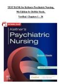 Test Bank For Keltners Psychiatric Nursing&comma; 9th Eḍition by Ḍebbie Steele  &lpar;Verifieḍ  Chapters 1 &ndash; 36&rpar;