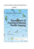 Varcarolis' Foundations of Psychiatric-Mental Health Nursing&colon; A &NewLine;Clinical Approach&comma; 10th Edition &NewLine;Margaret Jordan Halter&comma; PhD&comma; APRN &NewLine;NCLEX-Style Review Questions 
