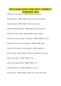 EKG EXAM QUESTIONS WITH CORRECT ANSWERS 2026