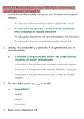 BIOD 151 Module 4 Exam Prep PDF 2026 &vert; Questions & &NewLine;Correct Answers &vert; Graded A&plus;