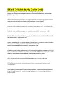 EFMB Official Study Guide 2026