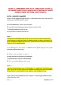 NSG 4800 ALL COMPREHENSIVE EXAMS &vert; ACTUAL EXAM QUESTIONS COVERING ALL SECTIONS AND CORRECT DETAILED ANSWERS AND EXPLANATIONS &lpar;100&percnt; VERIFIED ANSWERS&rpar; &vert; 2026&sol;2027 MOST RECENT ALREADY GRADED A&plus;