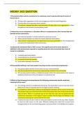 IND2601 EXAMINATION STUDY PACKAGE