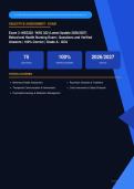 NSG 322 Behavioral Health Nursing Exam 3 Actual 2026&sol;2027 &ndash; 100&percnt; Verified &vert; Detailed Rationales &ndash; Pass Guaranteed &ndash; A&plus; Graded