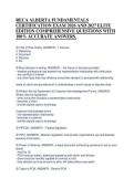 RECA ALBERTA FUNDAMENTALS&NewLine;CERTIFICATION EXAM 2026 AND 2027 ELITE&NewLine;EDITION COMPREHENSIVE QUESTIONS WITH&NewLine;100&percnt; ACCURATE ANSWERS&period;