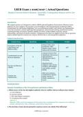 LREB Exam 1 &ndash; Standard University School of Business &ndash; 2026&sol;2027 Academic Year &ndash; Questions and Answers for Undergraduate Business and Pre-Law Students