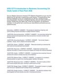 WGU D774 Introduction to Business Accounting &vert; OA Study Guide & Pass Pack &lpar;Latest 2026&rpar;