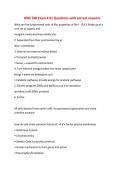 HNG 540 Exam 4 &num;1 Questions with correct answers