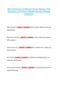 EKG Technician Certification Exam Newest 2026 &NewLine;Questions and Correct Detailed Answers Already &NewLine;Graded A&plus;