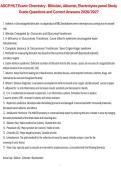 ASCP MLT Exam&colon; Chemistry - Bilirubin&comma; Albumin&comma; Electrolytes panel Study &NewLine;Guide Questions and Correct Answers 2026&sol;2027 