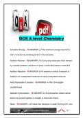 OCR AS LEVEL CHEMISTRY EXAM COMPLETE PACKAGE DEAL