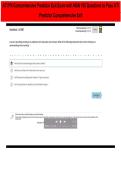 Actual ATI PN Comprehensive Predictor 2026 Exit Exam with NGN 180 Questions and Answers&period; 