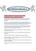 DINFOS BPASAC PA MAIN EVALUATION QUESTIONS AND ANSWERS SURE A&period;pdf