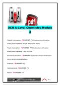 OCR A-Level Chemistry Module 4 &vert; 150&plus; Exam Questions & Answers &vert; Organic Chemistry&comma; Alkanes&comma; Alkenes&comma; Alcohols&comma; Polymers & Spectroscopy &vert; OCR