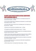 CA MFT LAW ETHICS PAPER ACTUAL QUESTIONS AND ANSWERS SURE A&period;pd