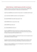 CHEM134 WK6 Exam &vert; UPDATED Questions with 100&percnt; Correct Answers&NewLine;