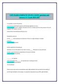 Certified Hemodialysis Technician &lpar;CHT&rpar; Exam &ndash; Complete Study Guide &lpar;2026&sol;2027&rpar; A&plus; Grade 
