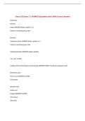 Chem 332 Exam 2 &vert; UPDATED Questions with 100&percnt; Correct Answers&NewLine;
