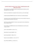 CHEM 332&colon; Physical Chemistry II Exam 1 Review &vert; UPDATED Questions with&NewLine;100&percnt; Correct Answers