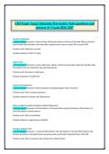 Certified Hemodialysis Technician &lpar;CHT&rpar; Practice Test &ndash; Verified Q&A Study Guide&vert;Complete Certification Exam Preparation Study Guide A&plus; Grade Quiz Bundles