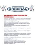 BMTCN EXAMINATION SET QUESTIONS AND ANSWERS SURE A&period;pdf