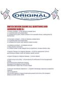 BMTCN REVIEW EXAMS ALL QUESTIONS AND ANSWERS SURE A&period;pdf