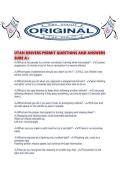 UTAH DRIVERS PERMIT QUESTIONS AND ANSWERS SURE A&period;pdf