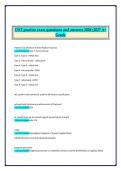 CHT Practice Exam &lpar;ClinImmune Labs CHT&sol;CHS Practice Exam&rpar; Questions and Answers &vert; 2026&sol;2027 &vert; Complete Certification Exam Preparation Study Guide A&plus; Grade Quiz Bundles