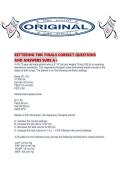 KETTERING TMC FINALS CORRECT QUESTIONS AND ANSWERS SURE A&period;pdf