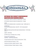 KETTERING TMC CORRECT COMPREHENSIVE QUESTIONS AND ANSWERS SURE A&period;pdf
