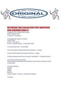 KETTERING TMC EVALUATION TEST QUESTIONS AND ANSWERS SURE A&period;pdf