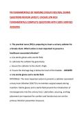 PN FUNDAMENTALS OF NURSING EVOLVE HESI REAL EXAMS QUESTIONS REVIEW LATEST &vert; EVOLVE LPN HESI FUNDAMENTALS COMPLETE QUESTIONS WITH 100&percnt; VERIFIED ANSWERS