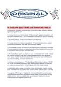 IV THERAPY QUESTIONS AND ANSWERS SURE A&period;pdf