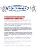 IV THERAPY COMPREHENSIVE EXAMS QUESTIONS AND ANSWERS SURE A&period;pdf