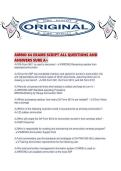 AMMO 64 EXAMS SCRIPT ALL QUESTIONS AND ANSWERS SURE A&period;pdf