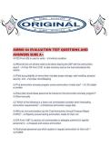 AMMO 64 EVALUATION TEST QUESTIONS AND ANSWERS SURE A&period;pdf