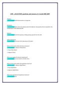 Certified Hemodialysis Technician &lpar;CHT&rpar; Exam &ndash; Anatomy Q&A Study Guide &lpar;2026&sol;2027&rpar; A&plus; Grade 
