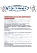KREFT G202 EVALUATION TEST QUESTIONS AND ANSWERS SURE A&period;pdf